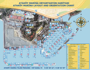 Atakoy Marina Layout